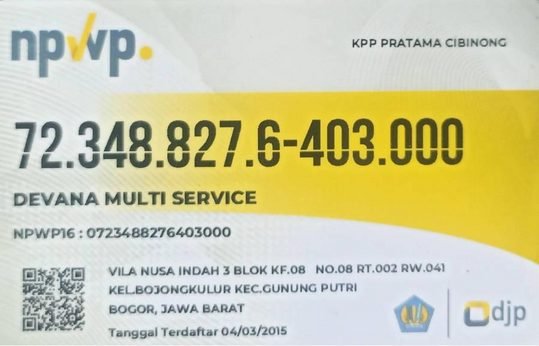NPWP Perusahaan